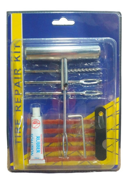 Tarugos Kit Reparar Cubiertas Moto Utv Atv Auto Sin Camara 1