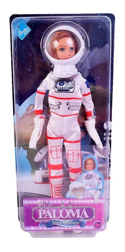 Muñeca Paloma Astronauta Rojo Duende Azul 6816 Canalejas 0