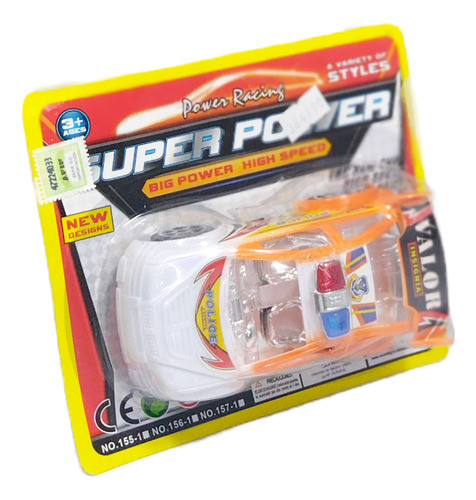 Auto De Policia A Pull Back Blister Ploppy 364190 1
