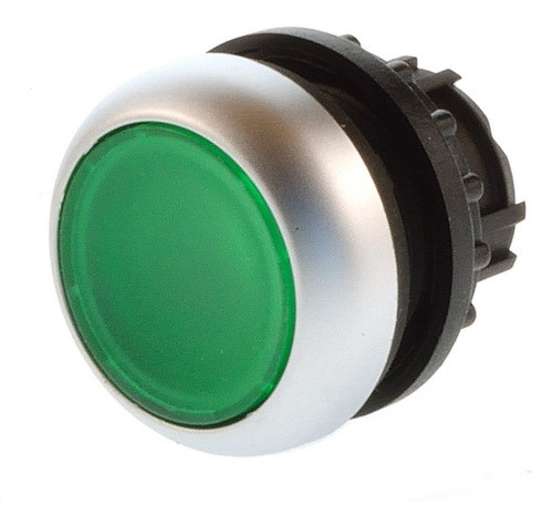 Pulsador Botonera Rasante C/ Retorno Verde 22mm Eaton 216596 1