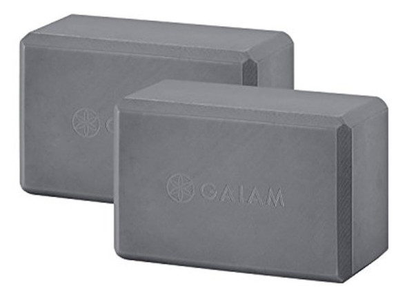 Bloque De Yoga Gaiam Essentials (juego De 2) - Superficie An 0 Bloque De Yoga Gaiam Essentials (juego De 2) - Superficie An 0
