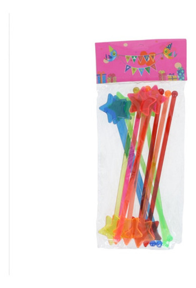 Revolvedores Para Tragos X 120 Diseño Estrella 1