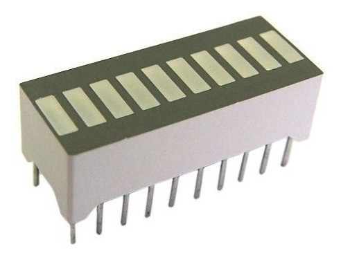 Display Barra 10 Leds Verde Catodo Comun 0