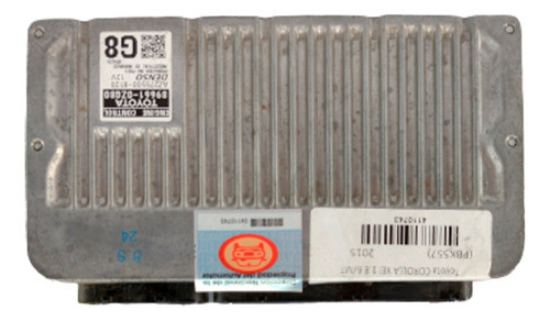 Modulo De Inyección Toyota Corolla Xei 1.8 6/mt 2015 1