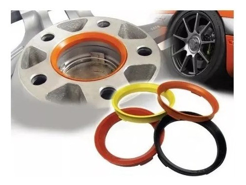 Anillos Centrador Para Llanta De Aleacion Style Line -  Eb 1