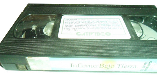 Vhs Infierno Bajo Tierra ( El Desastre De Marcinelle, 2003) 0