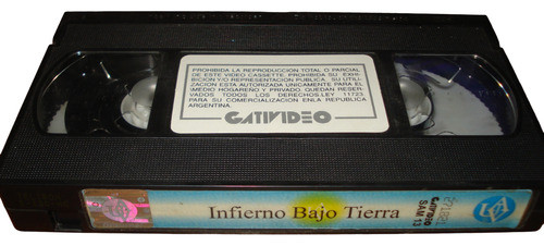 Vhs Infierno Bajo Tierra ( El Desastre De Marcinelle, 2003) 0