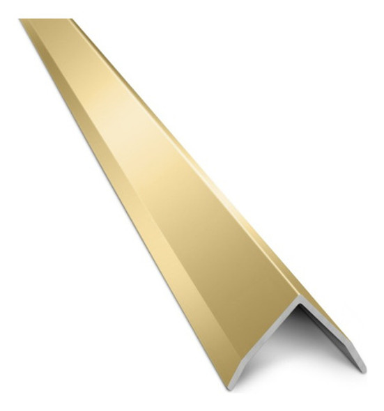 Tapacanto De Aluminio Oro Brillante 16x16 Mm. Atrim 1910 0