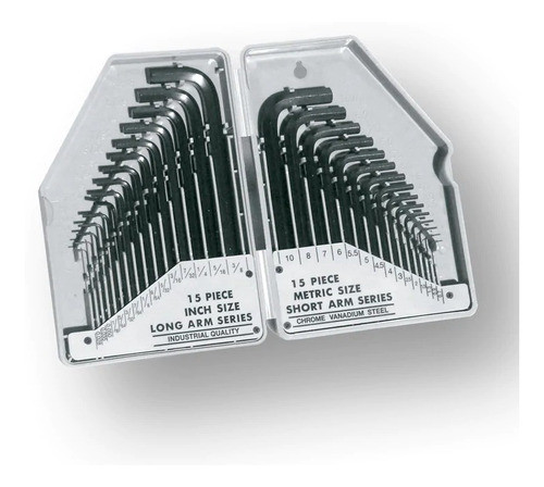 Juego De Llaves Allen John Deere 30 Piezas PuLG Y Milimetros 0