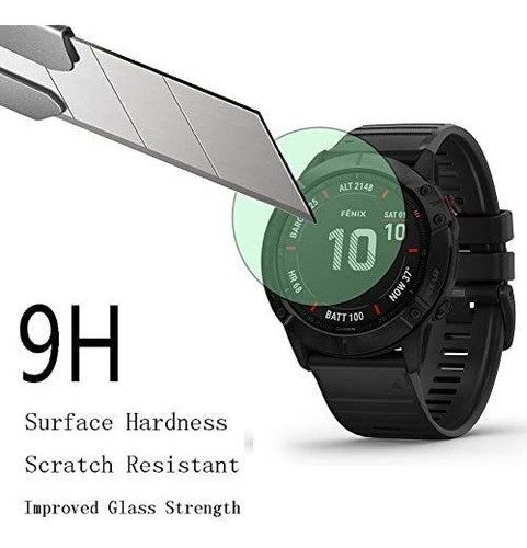 Funda Y Protectores De Pantalla Para Garmin Fenix 6 Pro / 6 1
