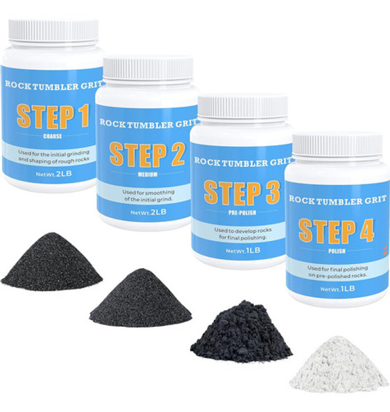 Kit De Repuesto Para Pulir Rocas - 27 Kg Hasta 18 Kg De Roca 0