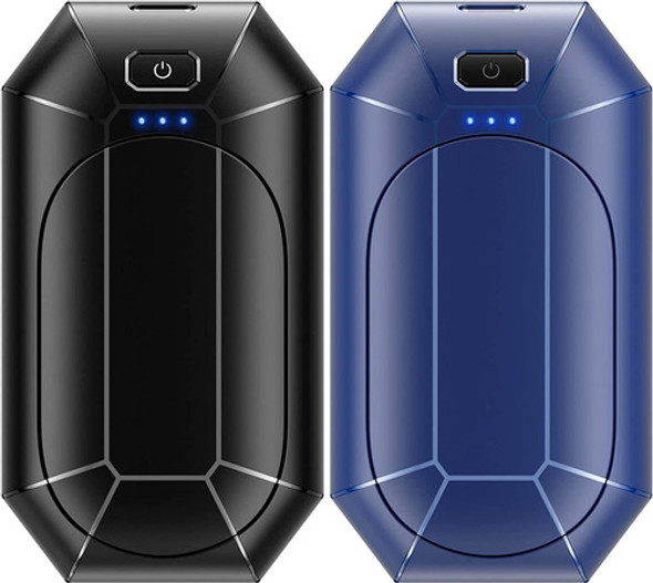 2 Calentadores De Manos Recargables Usb Calor Doble Cara. 0