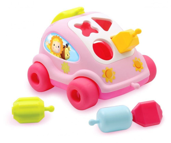 Coche Juguete Educativo Popnlock Clasificador De Figuras 1