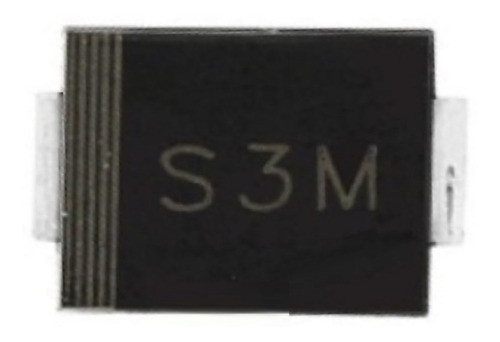 Pack X10 Diodo Smd 1n5408  In5408  5408 S3m 3a 1000v 0