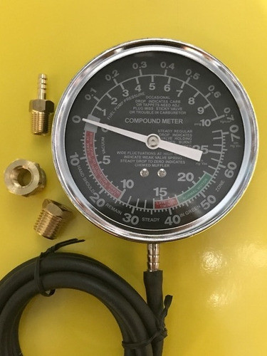 Vacuometro Medidor Presion De Combustible Bremen 1