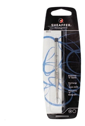 Tanque Sheaffer Repuesto P/ Boligrafo Trazo Medio Pack X2 0