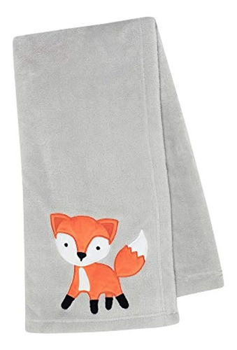 Manta Para Bebé Bedtime Originals Woodland Friends, Gris 0