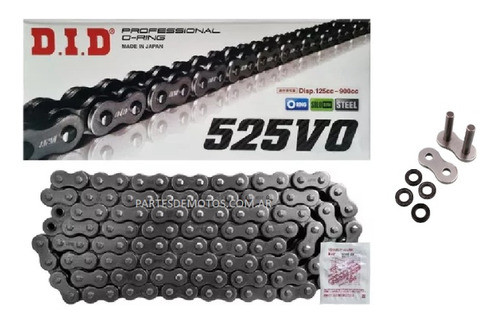 Cadena Did Japon 525 Oring Yamaha Xtz Tenere 700 0