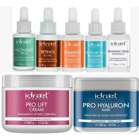Promo X 7 Productos¡ Facial / Corporal . Idraet 0