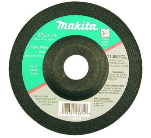 Makita 741407b25 5inch Grinding Wheel 25pack 0