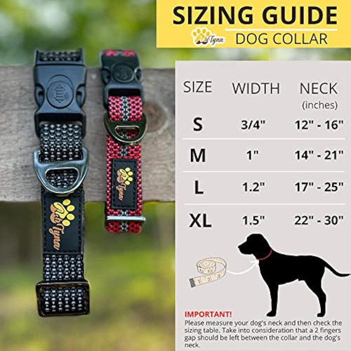 Adityna Collar Reflectante Para Perro Con Hebilla 1