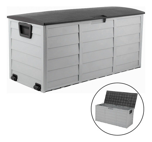 Mueble Guardado Exterior Deposito Jardin Armario Plastico 0