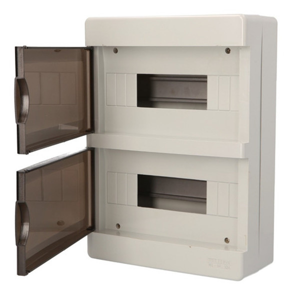 Caja Din Para Termicas Welt Exterior Con Puerta 24 Bocas 1