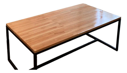 Mesa Ratona Hierro Y Madera Finger Joint, Abaldi Aberturas 0