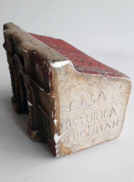 Antigua Alcancía La Casa De Tucumán - 13,5 X 8,5 X 7 Cm - Cw 1