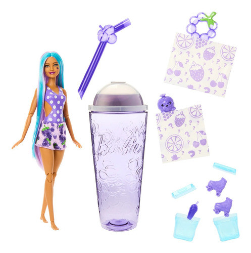 Barbie - Muñeca Pop Reveal Aroma De Frutas Hnw40-hnw44 0