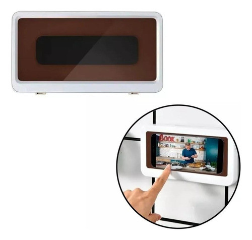 Soporte Porta Celular Impermeable Baño Ducha Cocina Pileta 0