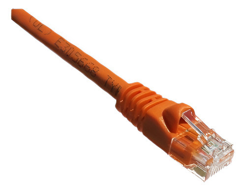 Axiom 100ft Cat5e 350mhz Patch Cable Molded Boot (naranja) 0