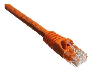 Axiom 100ft Cat5e 350mhz Patch Cable Molded Boot (naranja) 1