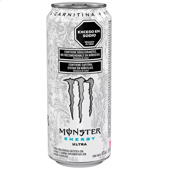 Monster Energy Ultra Sin Azucar Bebida Energizante Pack X24 0
