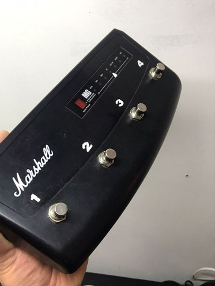 Pedal Footswitch Marshall, Serie Mg, 4 Botones Led. 0 Pedal Footswitch Marshall, Serie Mg, 4 Botones Led. 0
