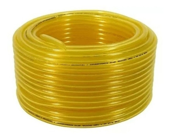Manguera Hidrocarburo Amarillo Traslucido 5x9 X50m Plastimet 0