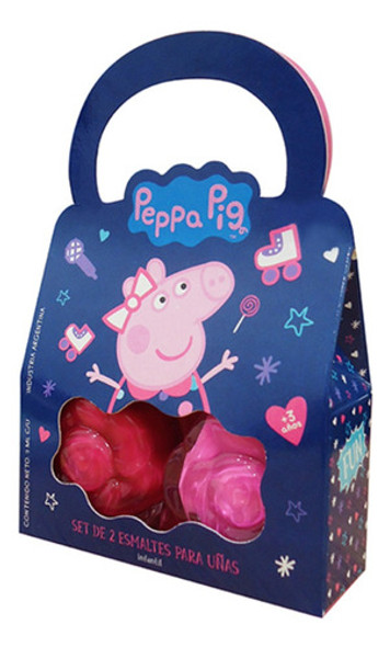 Set 2 Esmaltes Infantil Peppa Pig 1 Set 2 Esmaltes Infantil Peppa Pig 1