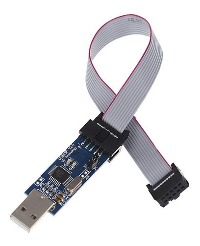 Programador Usb Microcontroladores Atmel Avr Usbasp Isp 0