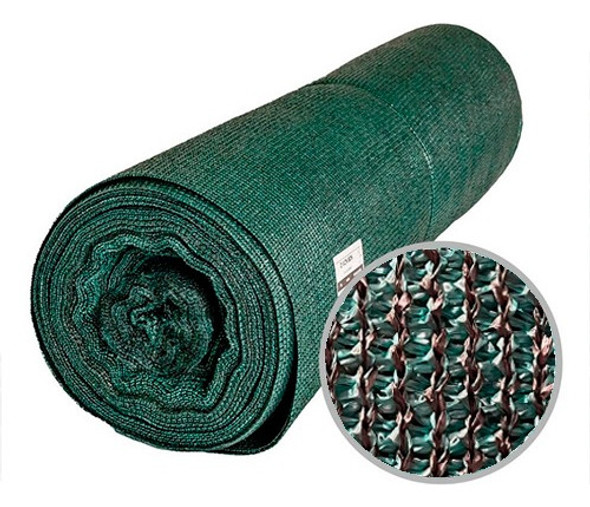 Media Sombra 80% Verde Para Obra De 2mt X 50 Mt Lineales!! 0
