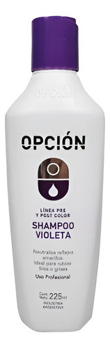 Kit Shampoo 225ml + Máscara 300ml Matizador Violeta Opcion 1