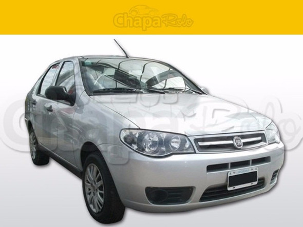 Optica Siena 2004-2012 Fase 2 Fondo Cromado Aro Negro Izq. 1