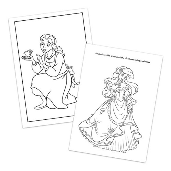 Juego De Libro De Actividades De Disney Princess, Paquete D. 1