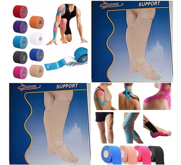 Medias Descanso Compresion + Regalo Cinta Kinesiologica 0