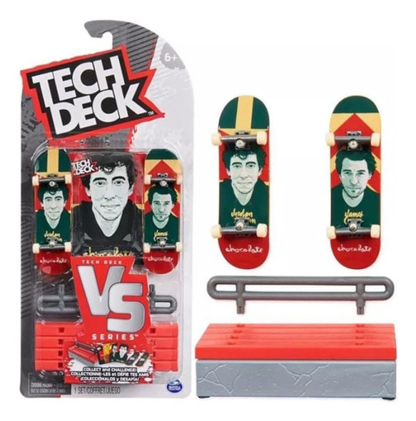 Patinetas Dedo Pack X2 Caffaro Con Accesorios Tech Deck Nryj 0
