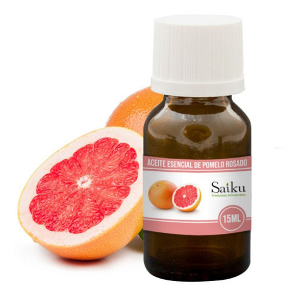 Aceite Esencial Pomelo Rosado Envase De 15ml Materia Prima 0