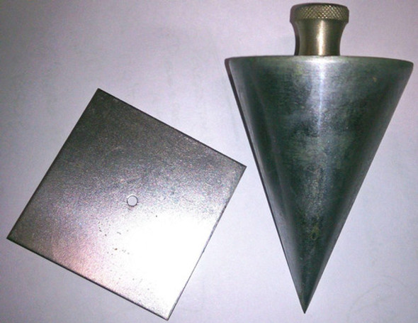 Plomada De Albañil 200 Grms Excelente Material Con Tanza 1