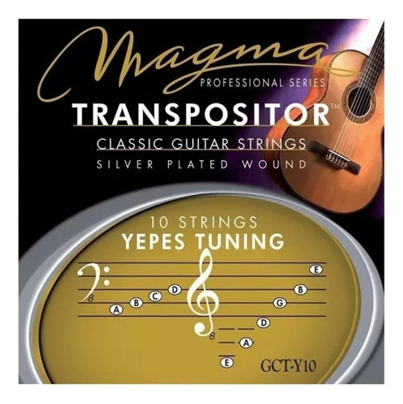 Encordado Guitarra Clasica Magma Transpositor Gct-y10 1 Encordado Guitarra Clasica Magma Transpositor Gct-y10 1