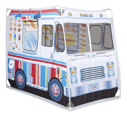 Melissa & Doug Food Truck Play Carpa 0