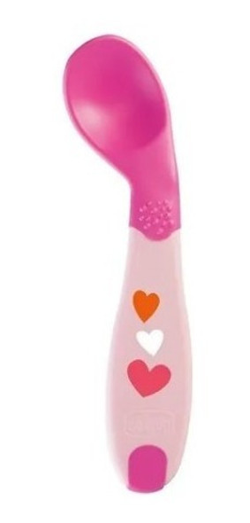 Primera Cuchara Chicco 8m+ Rosa By Maternelle 1 Primera Cuchara Chicco 8m+ Rosa By Maternelle 1