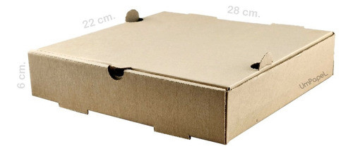 Caja Para Lomitos  Hamburguesas Sandwichs X100 U (28x22x6) 1